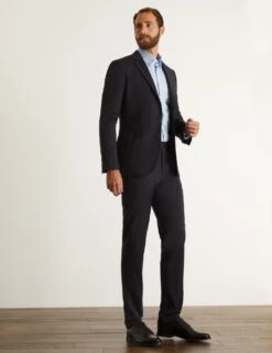 Jaeger Slim Fit Super 100s Pure Wool Trousers