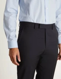 Jaeger Slim Fit Super 100s Pure Wool Trousers -Marksandspencer Sale Store SD 09 T62 2871C F2 X EC 2