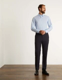 Jaeger Slim Fit Super 100s Pure Wool Trousers -Marksandspencer Sale Store SD 09 T62 2871C F2 X EC 4