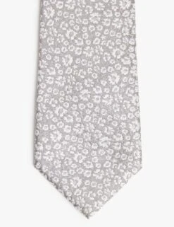 Jaeger Slim Floral Italian Pure Silk Tie 5 Jaeger Slim Floral Italian Pure Silk Tie -Marksandspencer Sale Store SD 09 T62 3000E XX X EC 2