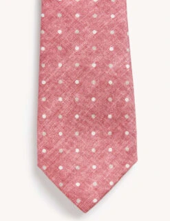 Jaeger Slim Polka Dot Italian Pure Silk Tie 5 Jaeger Slim Polka Dot Italian Pure Silk Tie -Marksandspencer Sale Store SD 09 T62 3003E A0 X EC 2