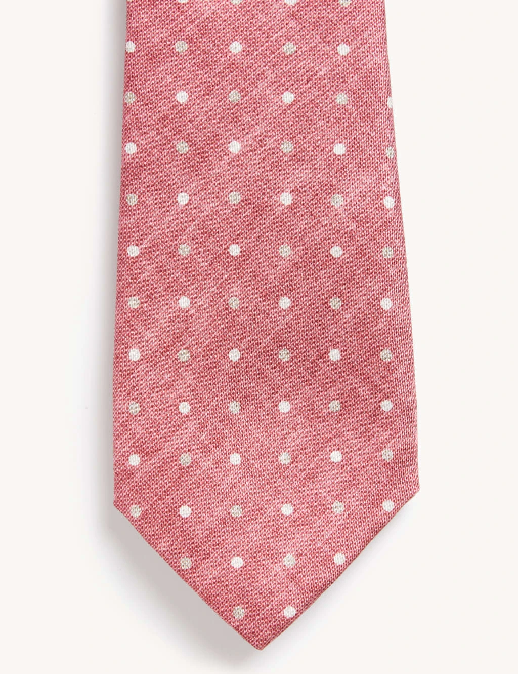Jaeger Slim Polka Dot Italian Pure Silk Tie 3 Jaeger Slim Polka Dot Italian Pure Silk Tie - Image 3