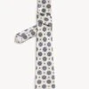 Jaeger Slim Mosaic Print Italian Pure Silk Tie -Marksandspencer Sale Store SD 09 T62 3006E L4 X EC 0