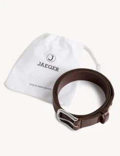 Jaeger British Luxury Leather Belt -Marksandspencer Sale Store SD 09 T62 3315B N0 X EC 3