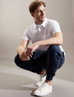 Jaeger Pure Cotton Joggers -Marksandspencer Sale Store SD 09 T62 3801E XB X EC 3