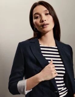 Jaeger Pure Linen Tailored Blazer 10 Jaeger Pure Linen Tailored Blazer -Marksandspencer Sale Store SD 09 T97 6612E F0 X EC 2