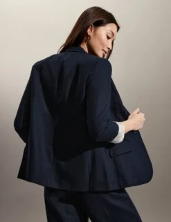 Jaeger Pure Linen Tailored Blazer 12 Jaeger Pure Linen Tailored Blazer -Marksandspencer Sale Store SD 09 T97 6612E F0 X EC 4