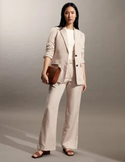 Jaeger Silk Rich Single Breasted Blazer -Marksandspencer Sale Store SD 09 T97 6695E A2 X EC 2