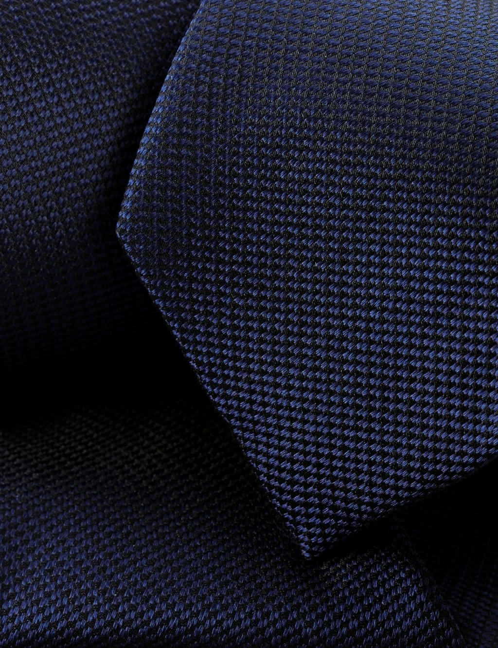 Slim Textured Pure Silk Tie 2 Slim Textured Pure Silk Tie - Image 2