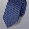 Geometric Textured Pure Silk Tie