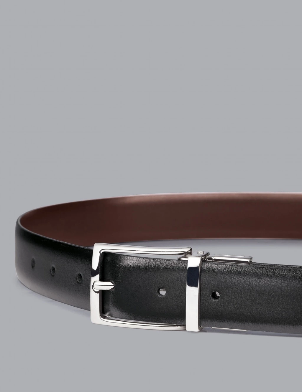 Italian Leather Reversible Smart Belt 1 Italian Leather Reversible Smart Belt