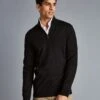 Pure Merino Wool Half Zip Jumper -Marksandspencer Sale Store SD 10 T08 2330 T3 X EC 0