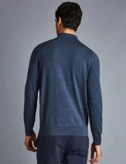 Pure Merino Wool Polo Neck Jumper 7 Pure Merino Wool Polo Neck Jumper -Marksandspencer Sale Store SD 10 T08 2334 E0 X EC 2
