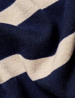 Pure Merino Wool Striped Crew Neck Jumper -Marksandspencer Sale Store SD 10 T08 2335 E4 X EC 2