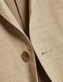 Slim Fit Pure Linen Suit Jacket -Marksandspencer Sale Store SD 10 T08 2514 VS X EC 4
