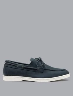 Leather Slip On Boat Shoes