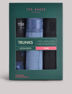 Ted Baker 3pk Cotton Rich Trunks -Marksandspencer Sale Store SD 10 T18 1306 F4 X EC 3