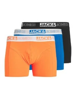 Jack & Jones 3pk Cotton Rich Trunks