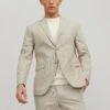 Jack & Jones Linen Rich Single Breasted Blazer -Marksandspencer Sale Store SD 10 T18 1514 N0 X EC 0