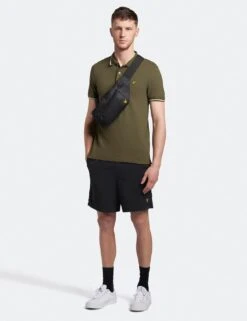 Lyle & Scott Cotton Rich Tipped Collar Polo Shirt 7 Lyle & Scott Cotton Rich Tipped Collar Polo Shirt -Marksandspencer Sale Store SD 10 T18 3191 JR X EC 1