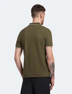 Lyle & Scott Cotton Rich Tipped Collar Polo Shirt 8 Lyle & Scott Cotton Rich Tipped Collar Polo Shirt -Marksandspencer Sale Store SD 10 T18 3191 JR X EC 2