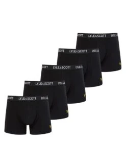 Lyle & Scott 5pk Cotton Rich Trunks