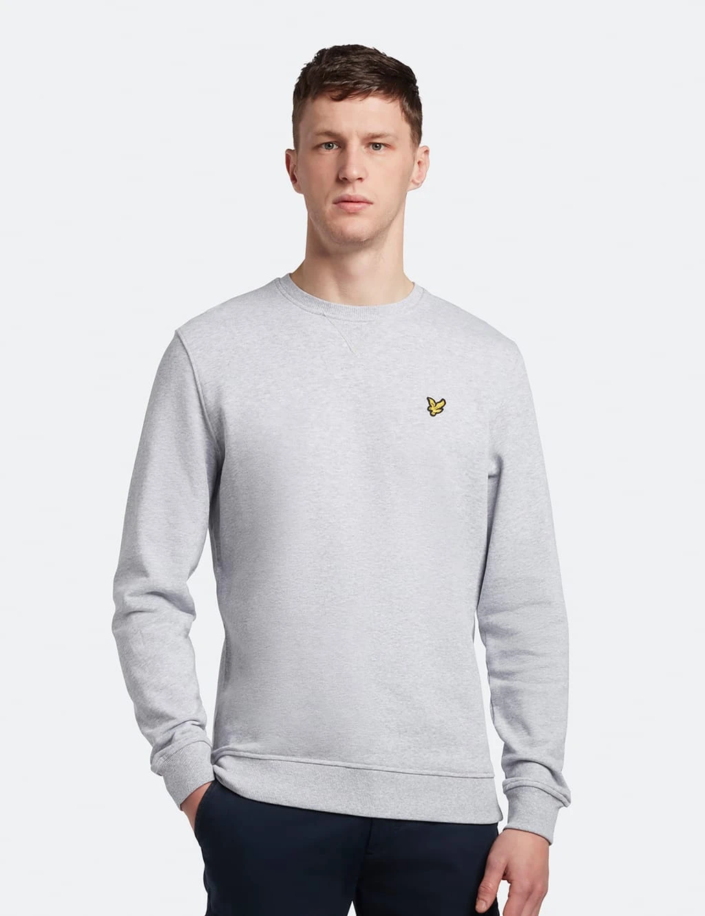 Lyle & Scott Organic Cotton Crew Neck Sweatshirt 1 Lyle & Scott Organic Cotton Crew Neck Sweatshirt