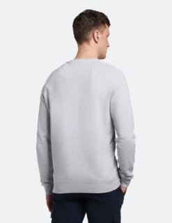 Lyle & Scott Organic Cotton Crew Neck Sweatshirt 8 Lyle & Scott Organic Cotton Crew Neck Sweatshirt -Marksandspencer Sale Store SD 10 T18 3721 T0 X EC 2