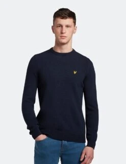 Lyle & Scott Wool Rich Crew Neck Jumper