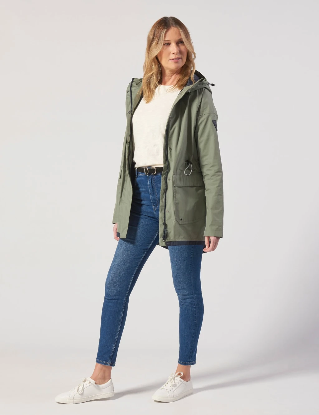 MUSTO Cotton Rich Waterproof Hooded Raincoat 1 MUSTO Cotton Rich Waterproof Hooded Raincoat