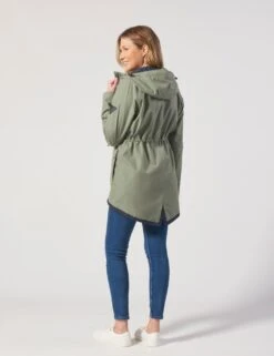 MUSTO Cotton Rich Waterproof Hooded Raincoat 10 MUSTO Cotton Rich Waterproof Hooded Raincoat -Marksandspencer Sale Store SD 10 T18 4065 J0 X EC 2