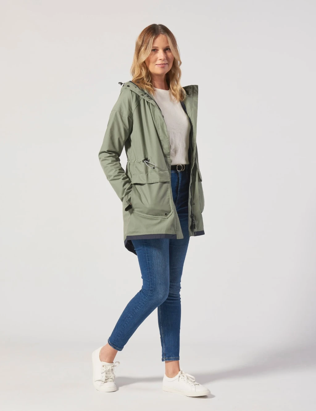 MUSTO Cotton Rich Waterproof Hooded Raincoat 4 MUSTO Cotton Rich Waterproof Hooded Raincoat - Image 4