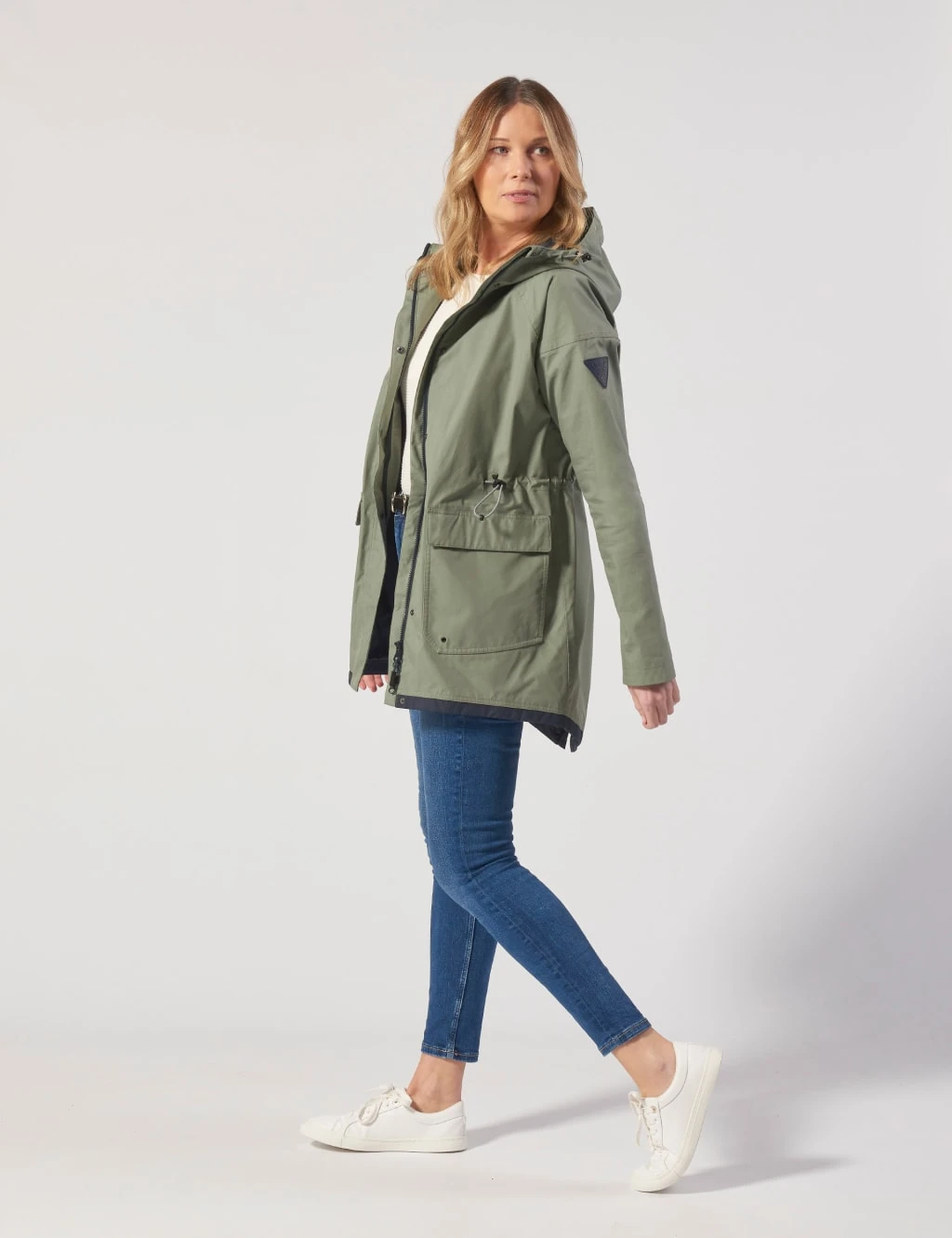 MUSTO Cotton Rich Waterproof Hooded Raincoat 5 MUSTO Cotton Rich Waterproof Hooded Raincoat - Image 5