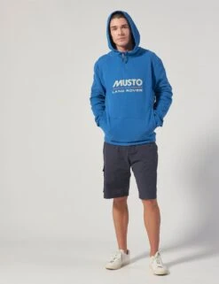 MUSTO Organic Cotton Half Zip Hoodie -Marksandspencer Sale Store SD 10 T18 4069 E0 X EC 5