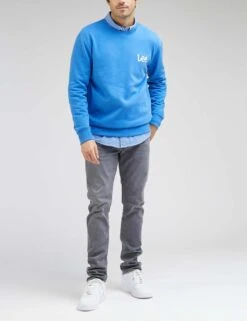 Lee Pure Cotton Crew Neck Sweatshirt -Marksandspencer Sale Store SD 10 T18 4418 E0 X EC 2