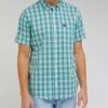 Lee Pure Cotton Check Oxford Shirt -Marksandspencer Sale Store SD 10 T18 4423 J4 X EC 0