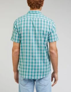 Lee Pure Cotton Check Oxford Shirt -Marksandspencer Sale Store SD 10 T18 4423 J4 X EC 1