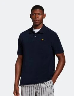 Lyle & Scott Pure Cotton Towelling Polo Shirt