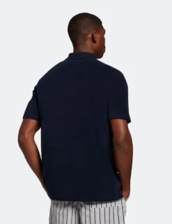 Lyle & Scott Pure Cotton Towelling Polo Shirt -Marksandspencer Sale Store SD 10 T18 5567 F0 X EC 2