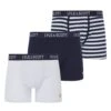 Lyle & Scott 3pk Cotton Rich Striped Trunks -Marksandspencer Sale Store SD 10 T18 7010 ZZ X EC 0