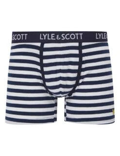 Lyle & Scott 3pk Cotton Rich Striped Trunks -Marksandspencer Sale Store SD 10 T18 7010 ZZ X EC 3