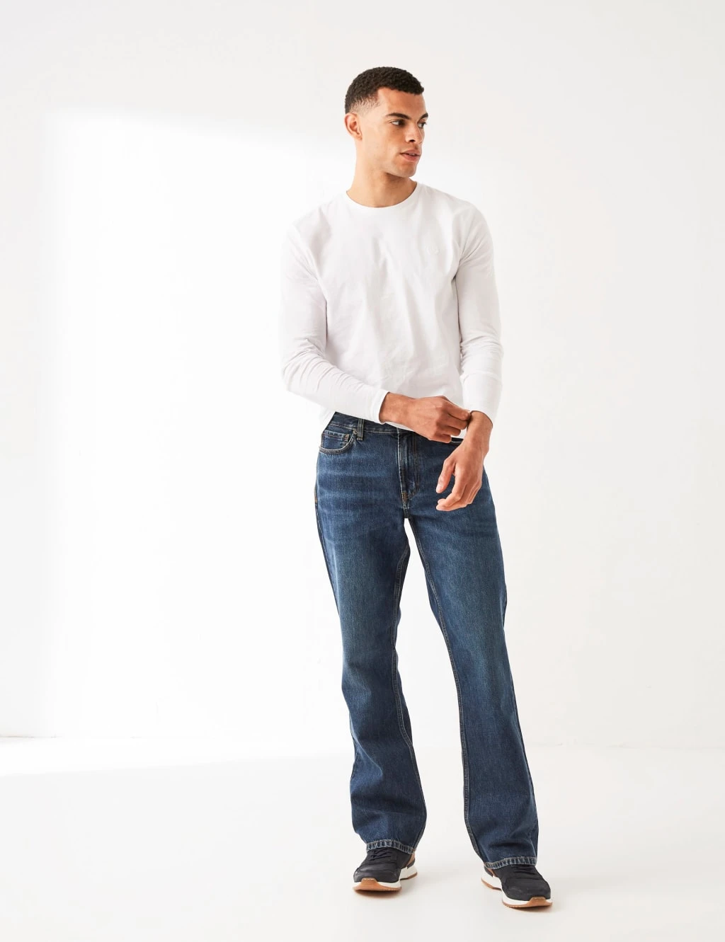 Regular Fit 5 Pocket Jeans 3 Regular Fit 5 Pocket Jeans - Image 3