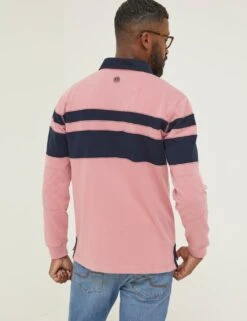 Pure Cotton Striped Long Sleeve Rugby Shirt -Marksandspencer Sale Store SD 10 T19 1282 A4 X EC 1