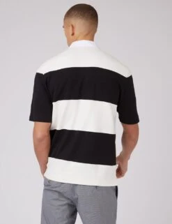 Ben Sherman Pure Cotton Striped Short Sleeve Rugby Shirt 8 Ben Sherman Pure Cotton Striped Short Sleeve Rugby Shirt -Marksandspencer Sale Store SD 10 T19 1707M KY X EC 2