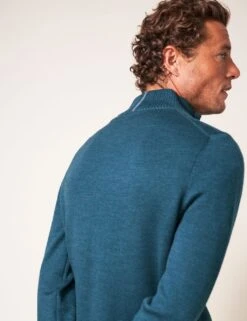 WHITE STUFF Pure Extra Fine Merino Wool Jumper -Marksandspencer Sale Store SD 10 T19 1931 LF X EC 2