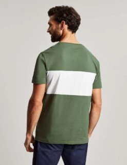 Joules Pure Cotton Colour Block Crew Neck T-Shirt 8 Joules Pure Cotton Colour Block Crew Neck T-Shirt -Marksandspencer Sale Store SD 10 T19 2149 J0 X EC 2