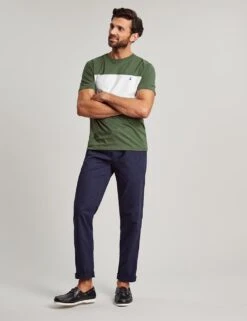 Joules Pure Cotton Colour Block Crew Neck T-Shirt 9 Joules Pure Cotton Colour Block Crew Neck T-Shirt -Marksandspencer Sale Store SD 10 T19 2149 J0 X EC 3