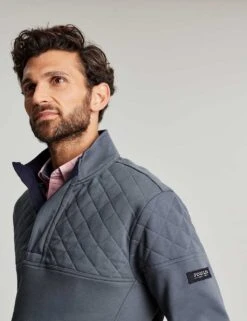 Joules Cotton Rich Funnel Neck Half Zip Sweatshirt -Marksandspencer Sale Store SD 10 T19 2151 E0 X EC 1