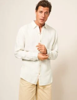 WHITE STUFF Pure Linen Shirt -Marksandspencer Sale Store SD 10 T19 2534 K0 X EC 3
