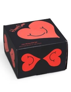 Happy Socks 2pk Heart Cotton Rich Socks -Marksandspencer Sale Store SD 10 T19 3007 Y0 X EC 2